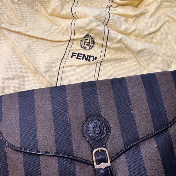 Fendi Pequin Envelope Clutch w/dustbag - Picture 10 of 10